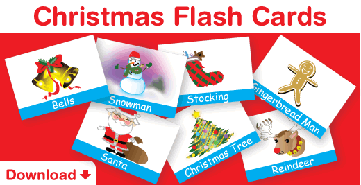 Download free Christmas Flash Cards! Download free Christmas Flash Cards!